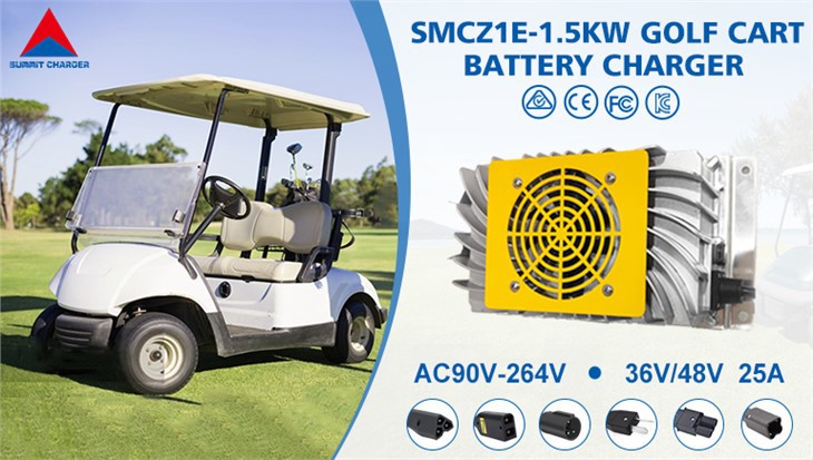 36 В 48 В Портативний зарядний пристрій для візка для гольфу