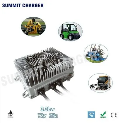 Водонепроникний зарядний пристрій 72v 25a з PFC